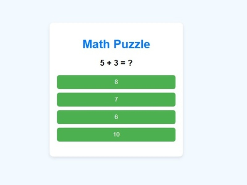Peli Matematiikan palapeli verkossa
