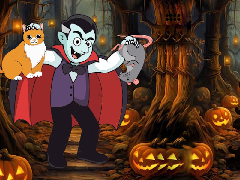 Peli Vampyyri loukkuun jääneet eläimet pakenevat verkossa