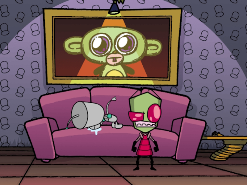 Peli Invader Zim Doom-peli verkossa