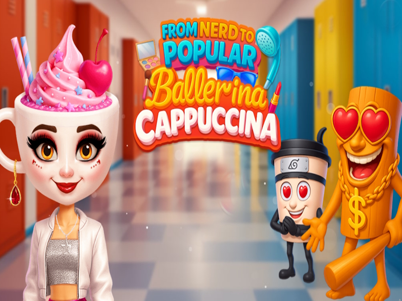Peli Nörtistä suosittuun balerina cappuccina verkossa