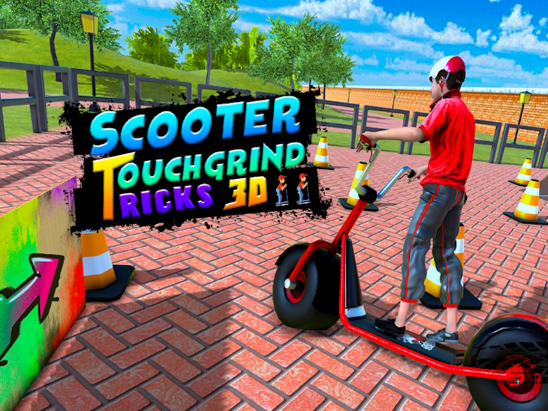 Peli Skootteri TouchGrind Tricks 3D verkossa