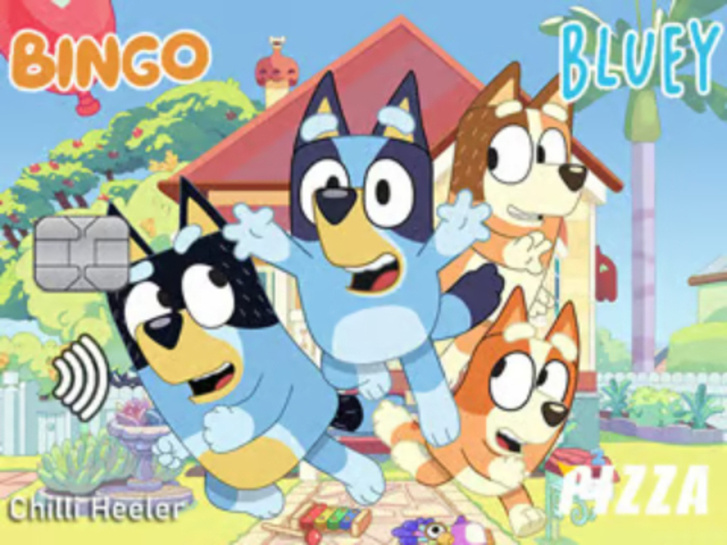 Peli Palapeli: Bluey Credit-kortti verkossa