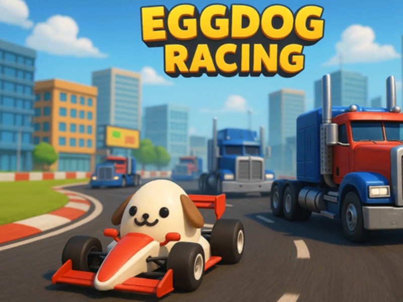 Peli Eggdog Racing verkossa