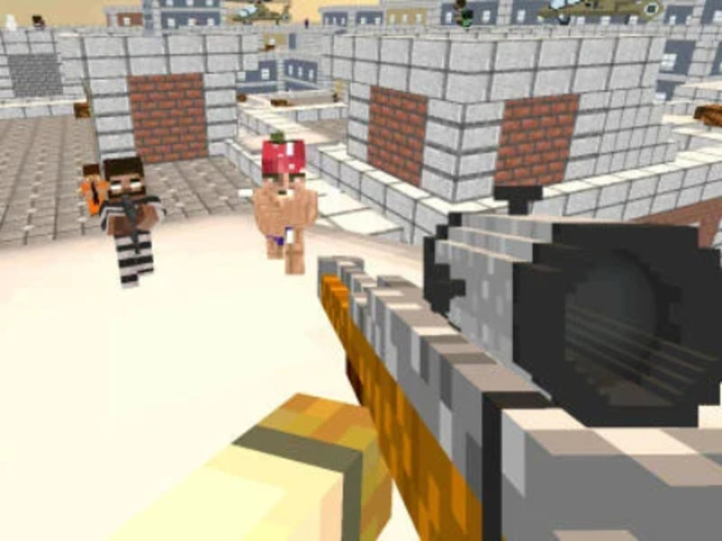 Peli Noob Sniper 3D verkossa