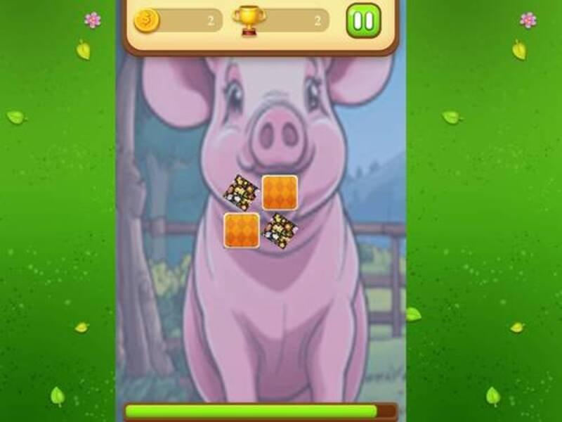 Peli Farm Animals-muistikortit verkossa