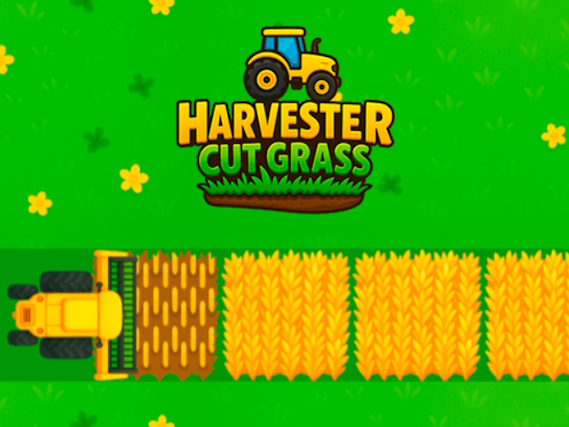 Peli Harvesterileikkaus ruoho verkossa