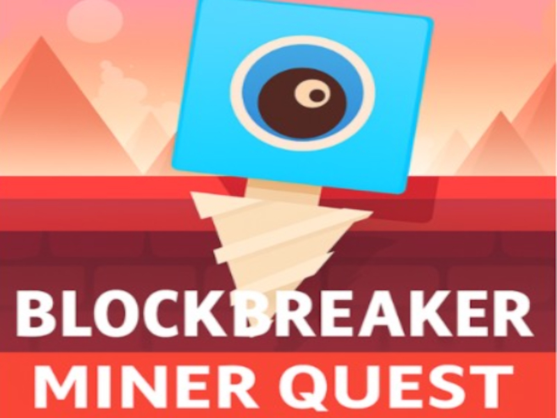 Peli Block Breaker: Miner Quest verkossa
