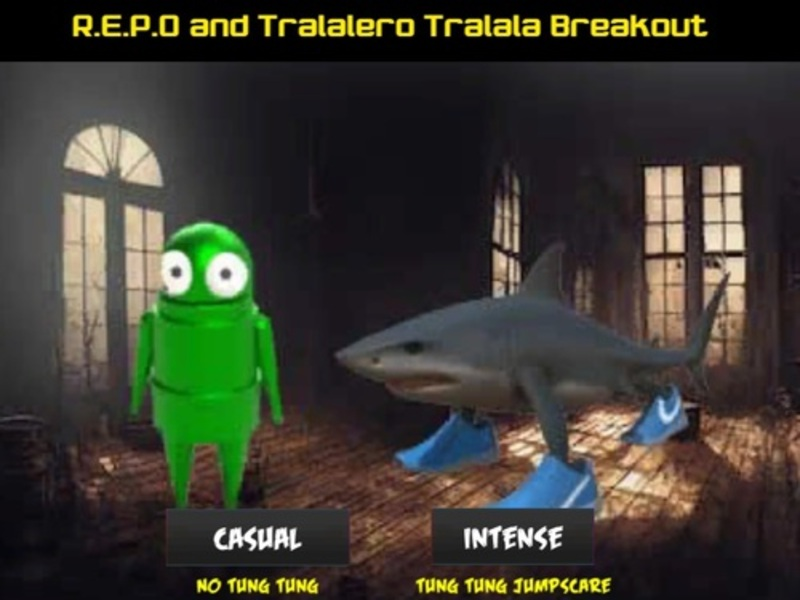 Peli R. E. P. O- ja Tralalero Tralala Breakout verkossa