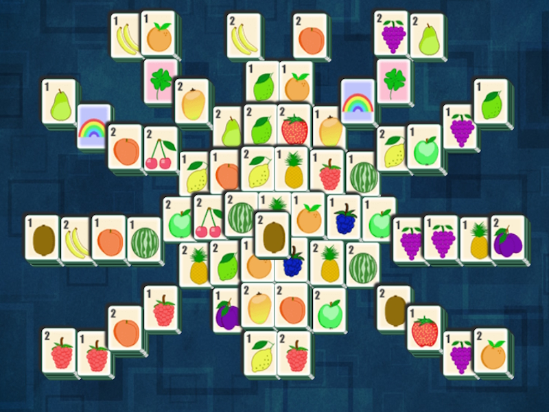 Peli Sininen Mahjong HD verkossa