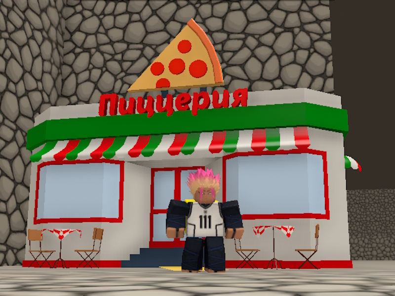 Peli Obby pizzan toimitus verkossa