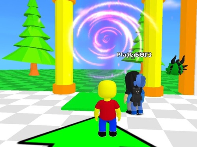 Peli ROBLOX: Lattia on Lava Challenge verkossa