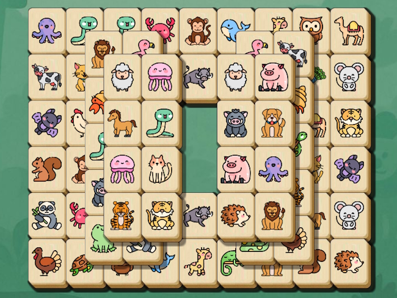 Peli Critter Mahjong Solitaire verkossa
