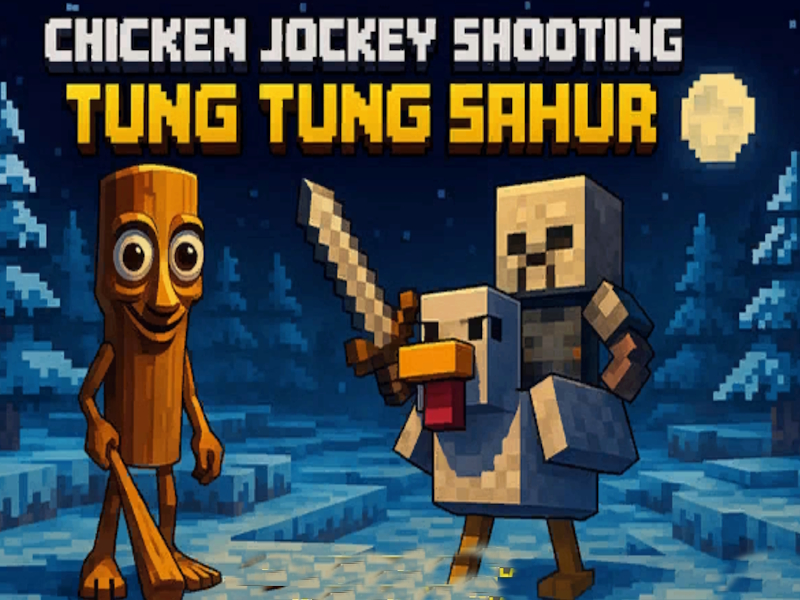 Peli Kana -jockey ammunta tung tung sahur verkossa