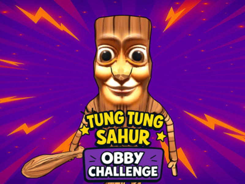 Peli Tung Tung Sahur: Obby Challenge verkossa