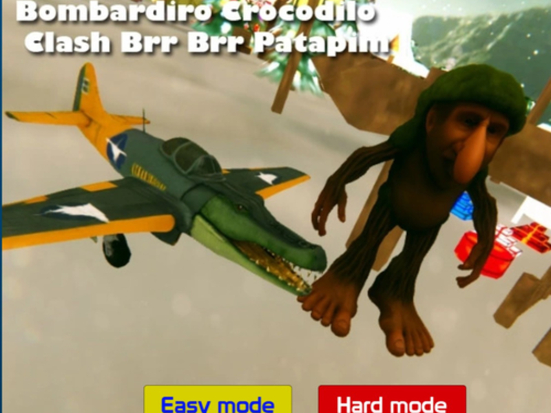 Peli Bombardiro Crocodilo Clash Brr Brr Patapim verkossa