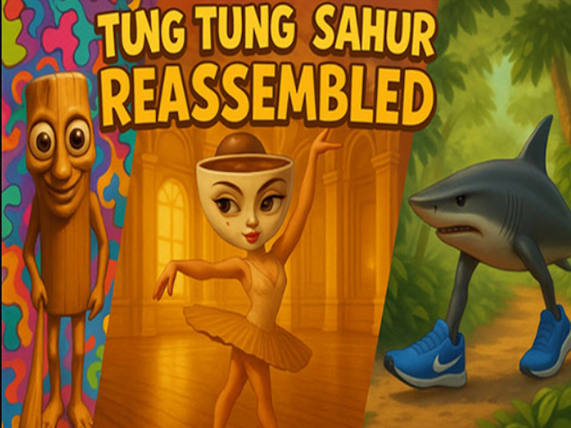 Peli Tung tung sahur koottu verkossa