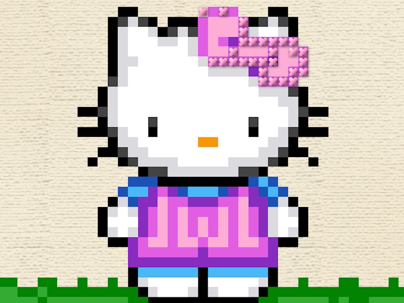 Peli Hello Kitty Cross Stitch verkossa