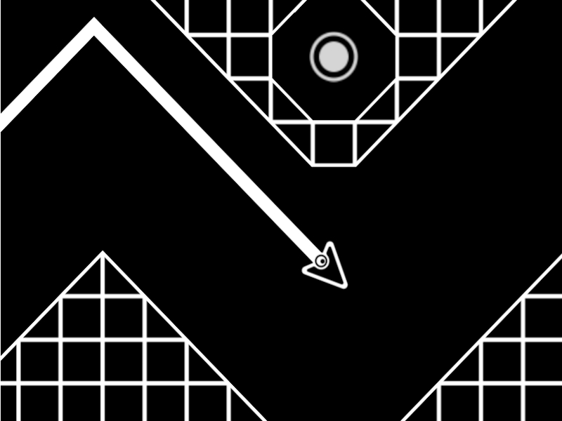 Peli Geometria nuoli 2 verkossa