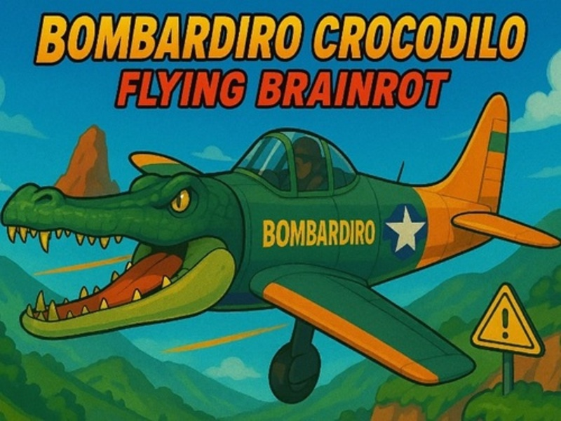 Peli Bombardiro Crocodilo Flying Brainrot verkossa